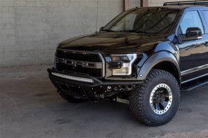Ford F-150 Raptor Front Bumper - Addictive Desert Designs - Stealth R - Hammer Black - `17-`18 Ford F-150 Raptor Front Bumper - Addictive Desert Designs - Stealth R - Hammer Black - `17-`18